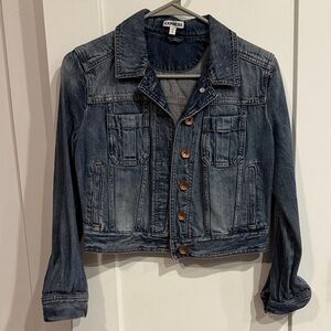 Express Women's Dark Blue Denim Jacket